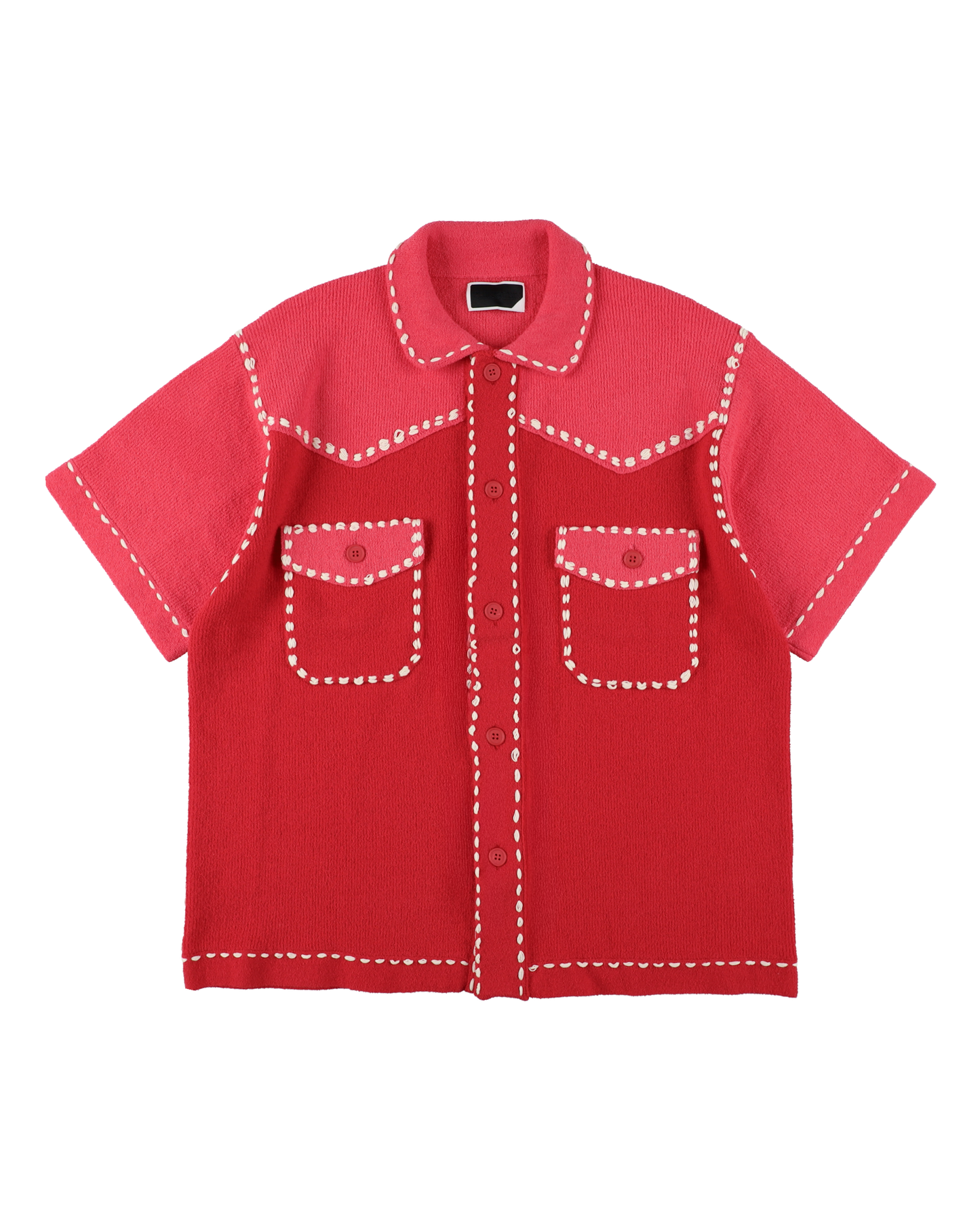 SUMMER PG1 WESTERN SHIRT RED x PINK