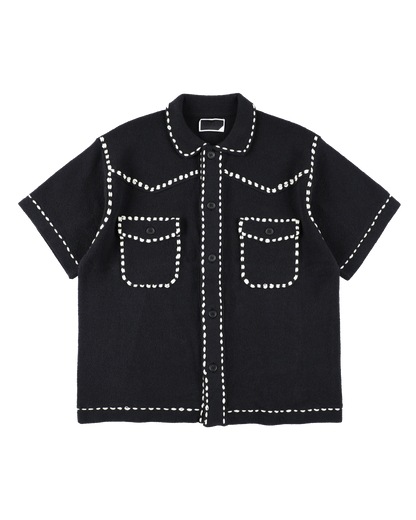 SUMMER PG1 WESTERN SHIRT BLACK