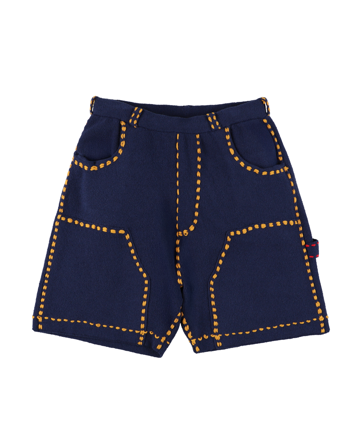SUMMER PG1 DOUBLE KNEE SHORTS NAVY