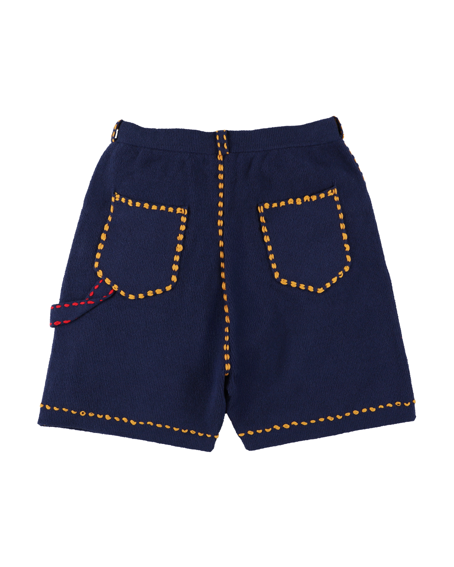 SUMMER PG1 DOUBLE KNEE SHORTS NAVY