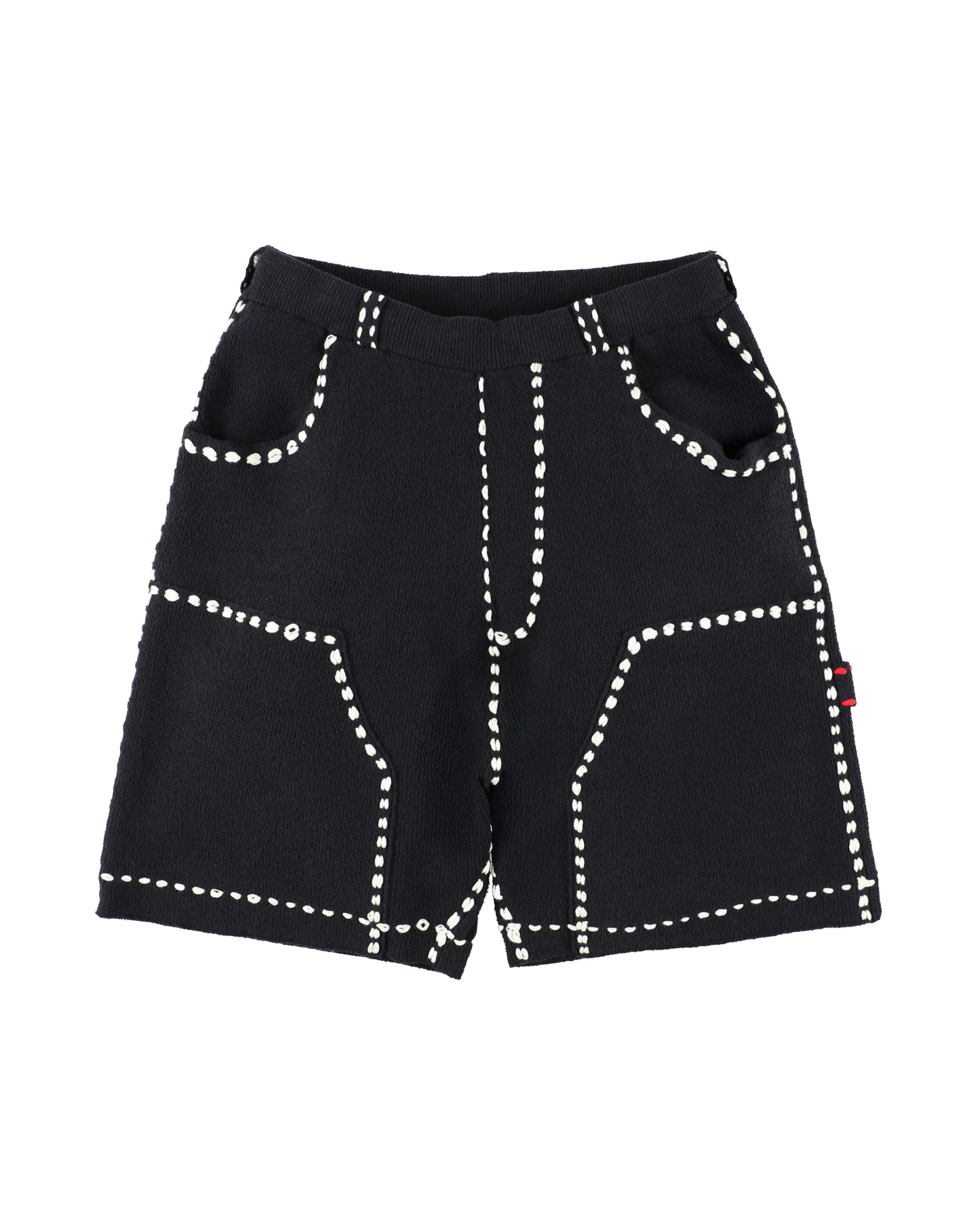 SUMMER PG1 DOUBLE KNEE SHORTS BLACK