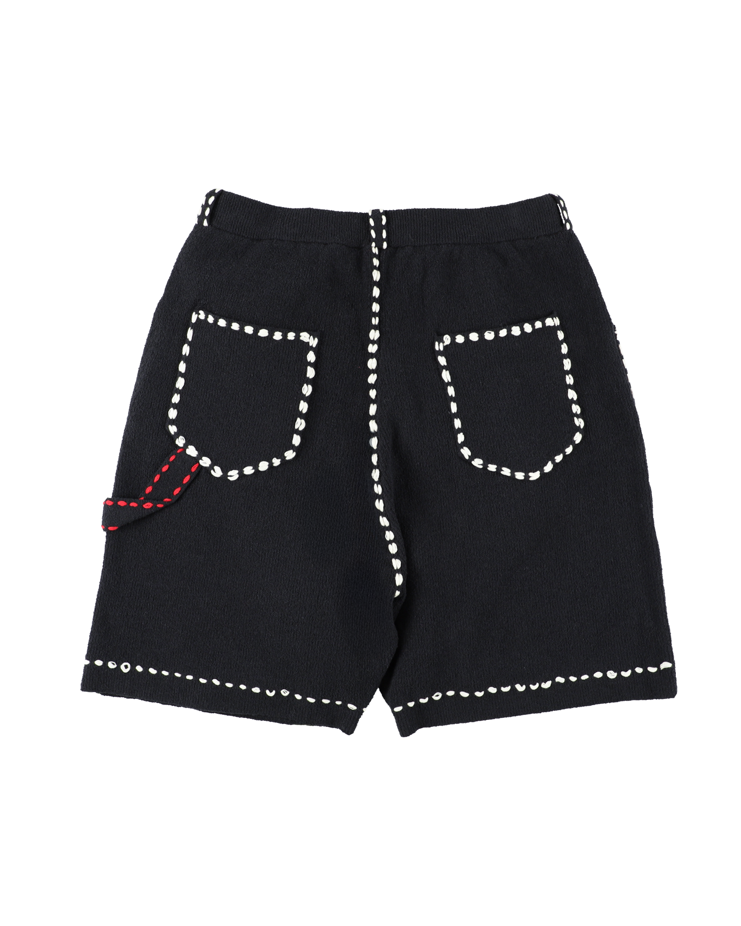 SUMMER PG1 DOUBLE KNEE SHORTS BLACK