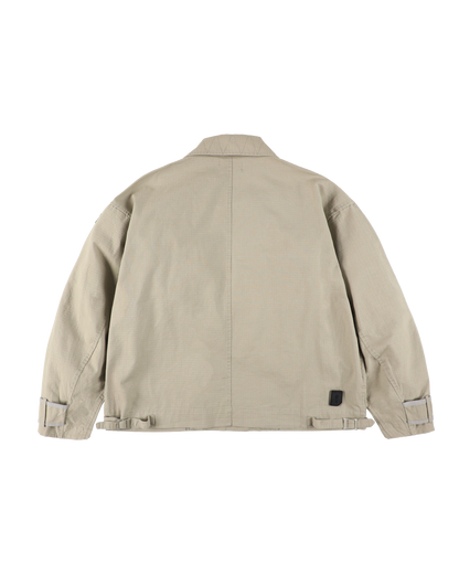 RIPSTOP TWIN SHORT COAT GREY