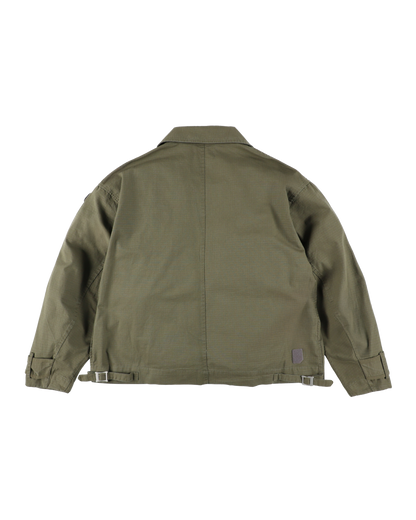 RIPSTOP TWIN SHORT COAT KHAKI