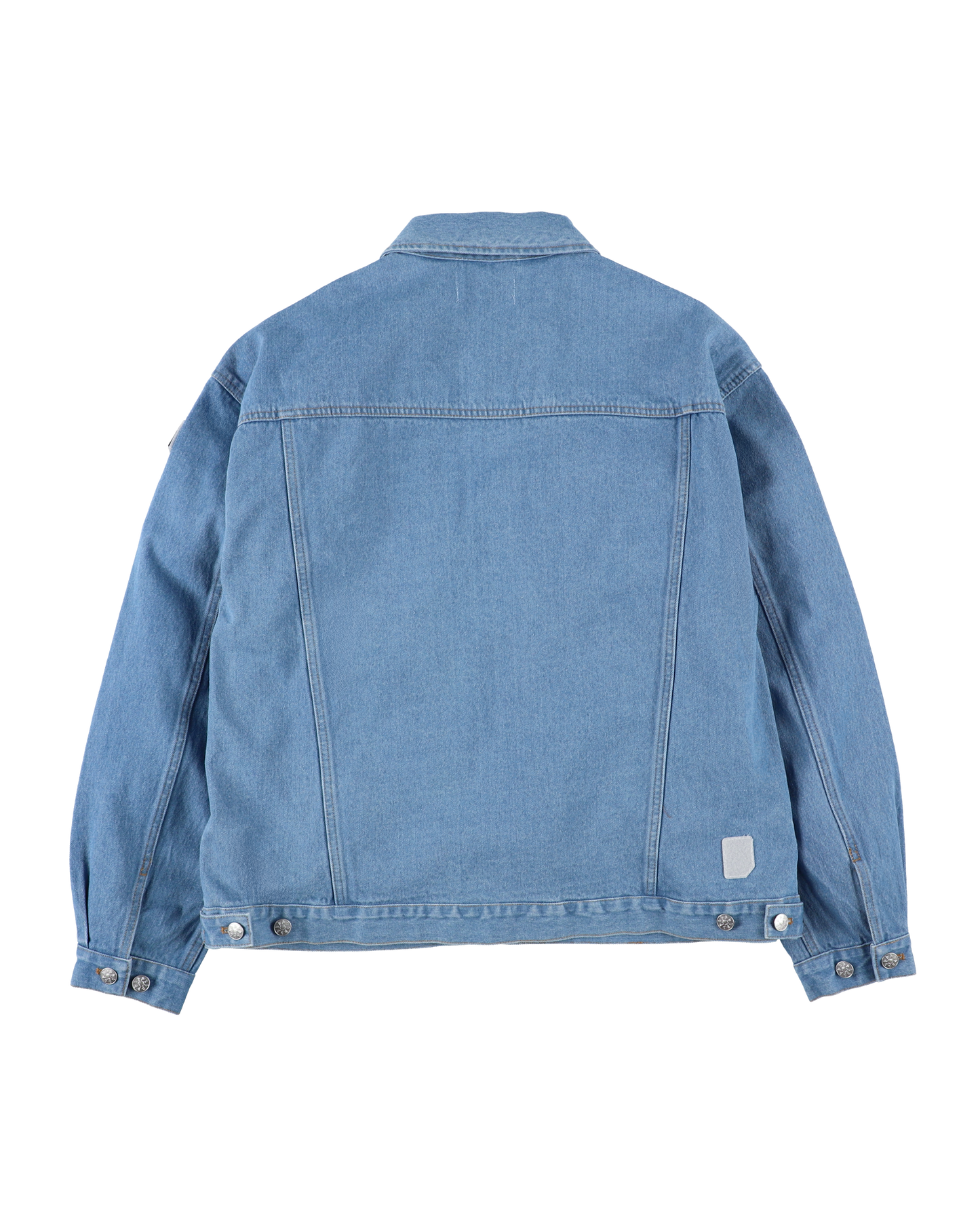 DENIM RIVET CHORE JACKET SAX