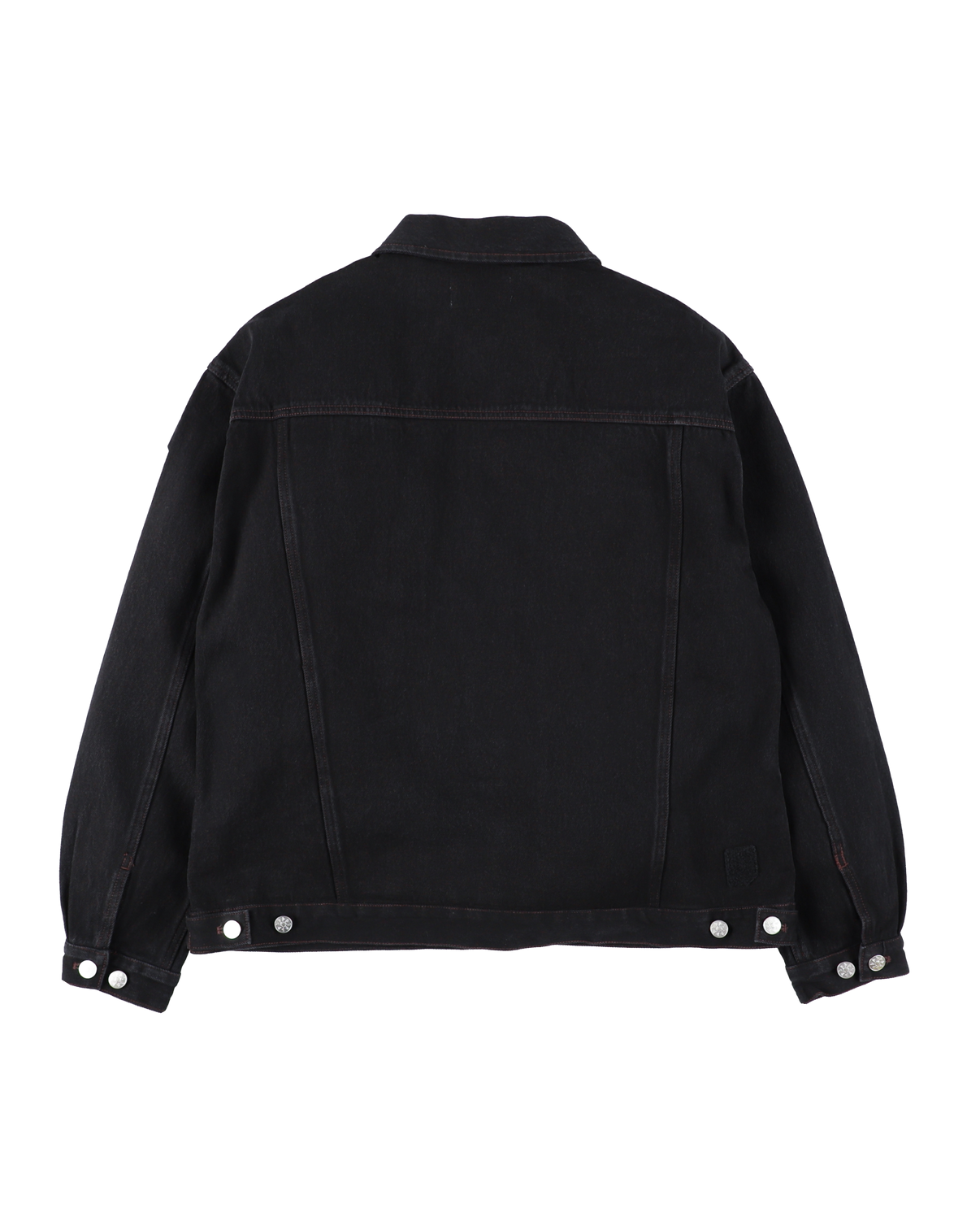 DENIM RIVET CHORE JACKET BLACK – PHINGERIN DENIM RIVET CHORE JACKET BLACK – PHINGERIN