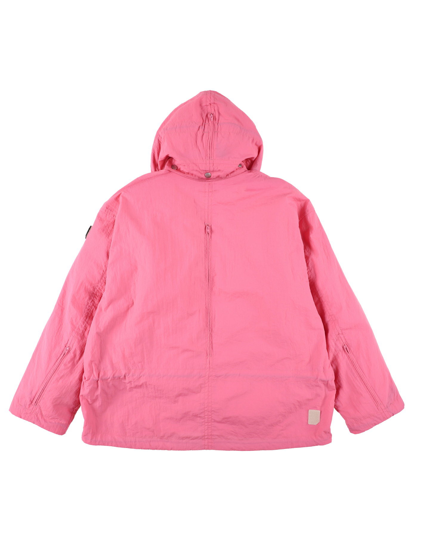 CRUSHED NYLON FULL PACK JACKET PINK