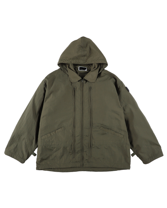 CRUSHED NYLON FULL PACK JACKET OLIVE DRAB