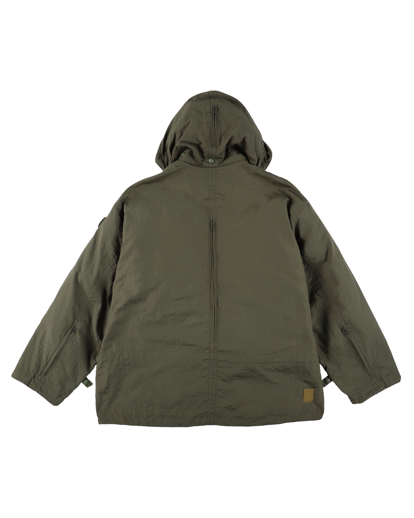CRUSHED NYLON FULL PACK JACKET OLIVE DRAB