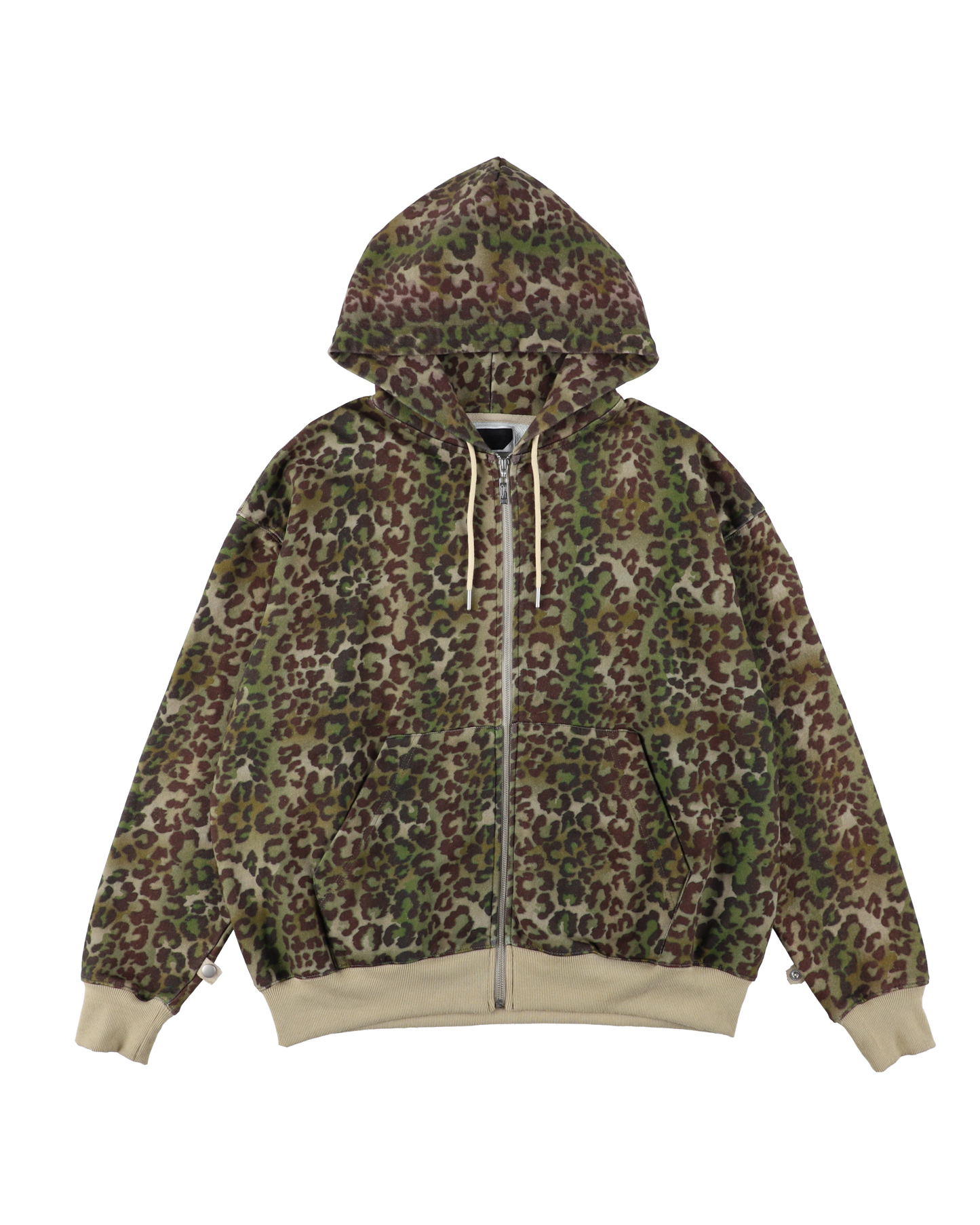 ZIP HOODIE LEOPARD