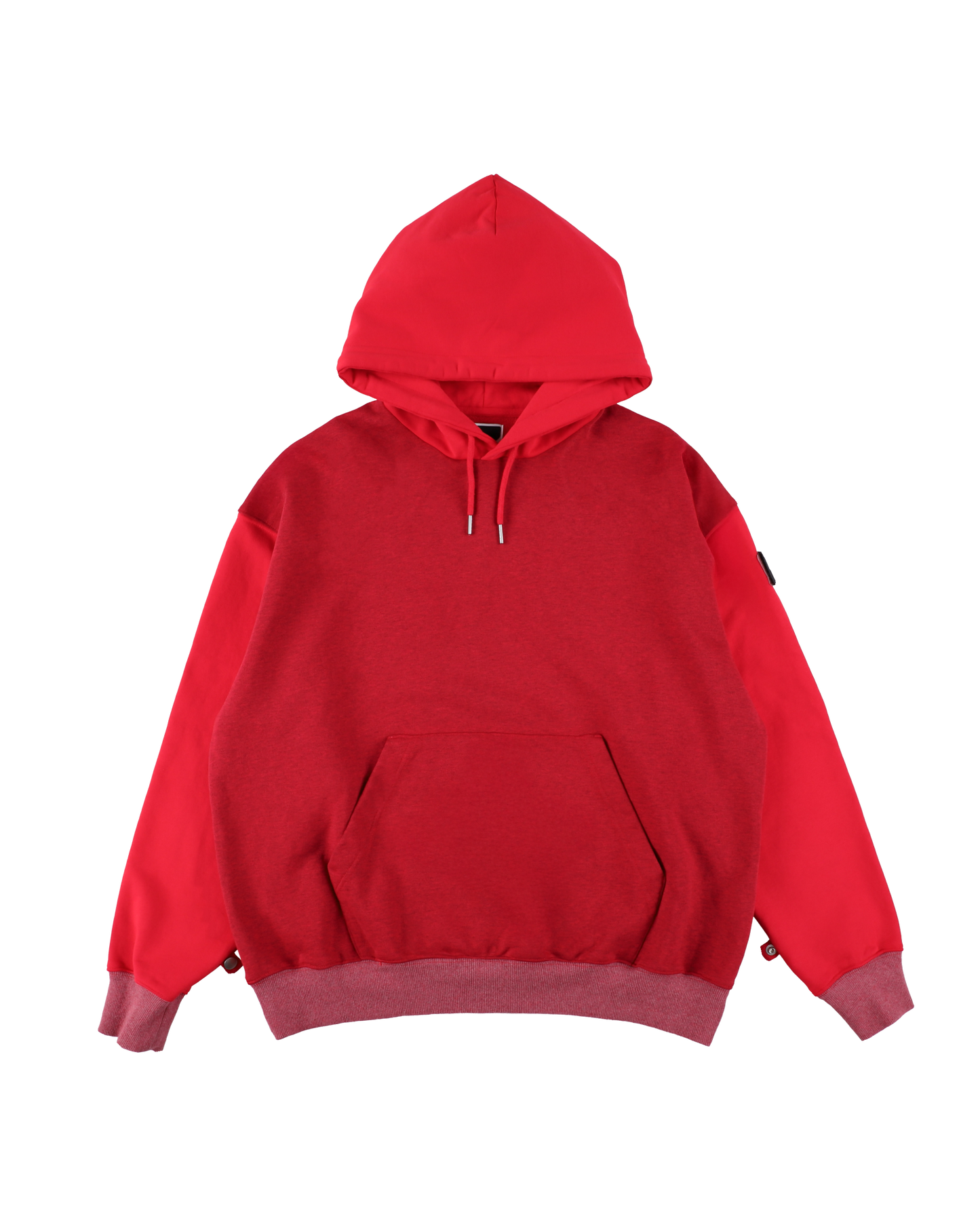 HOODIE DYED HEATHER RED