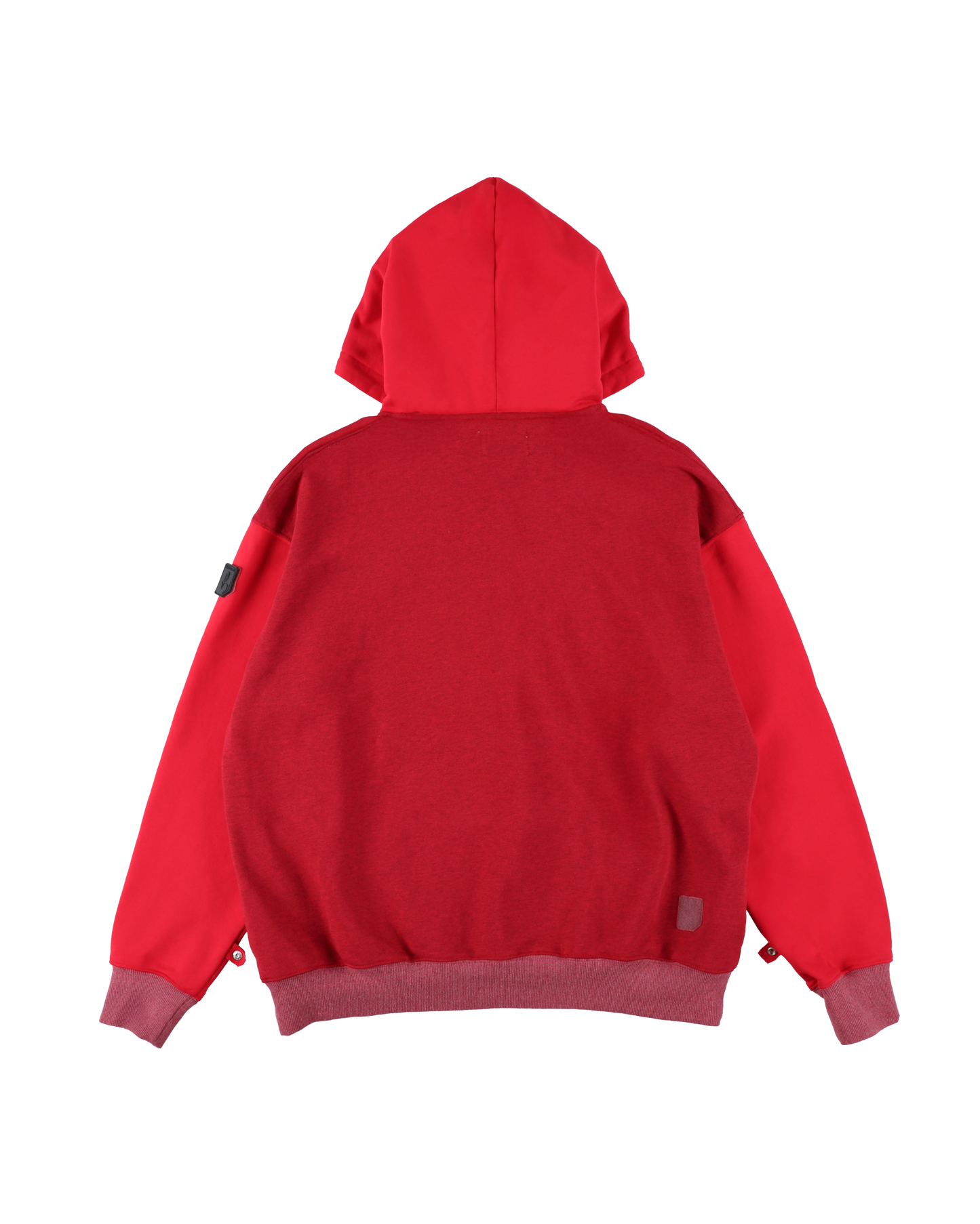 HOODIE DYED HEATHER RED