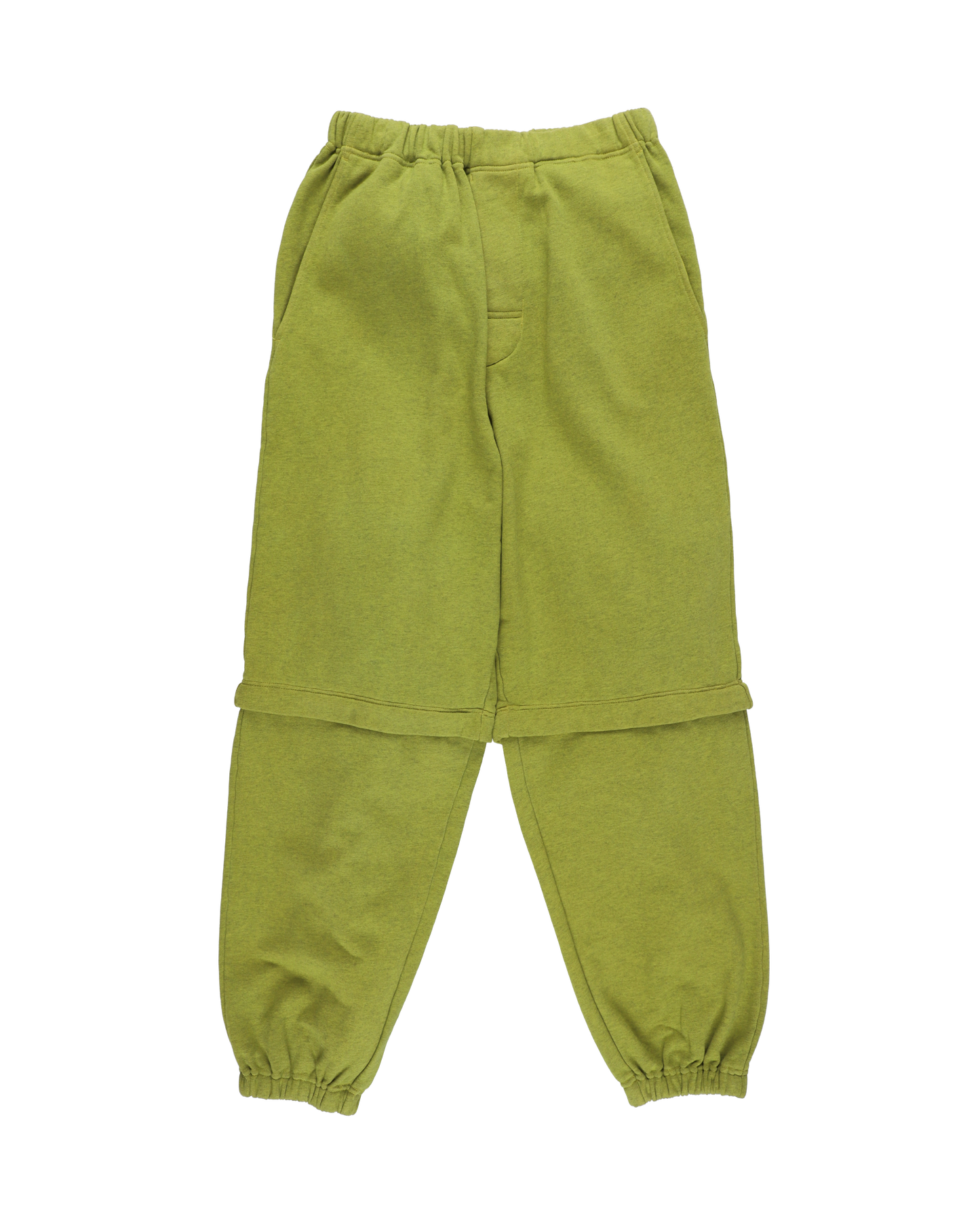 CONVERTIBLE SWEATPANTS LIME GREEN