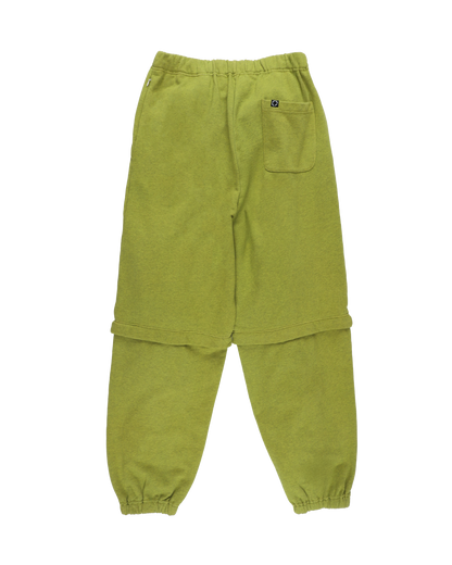 CONVERTIBLE SWEATPANTS LIME GREEN