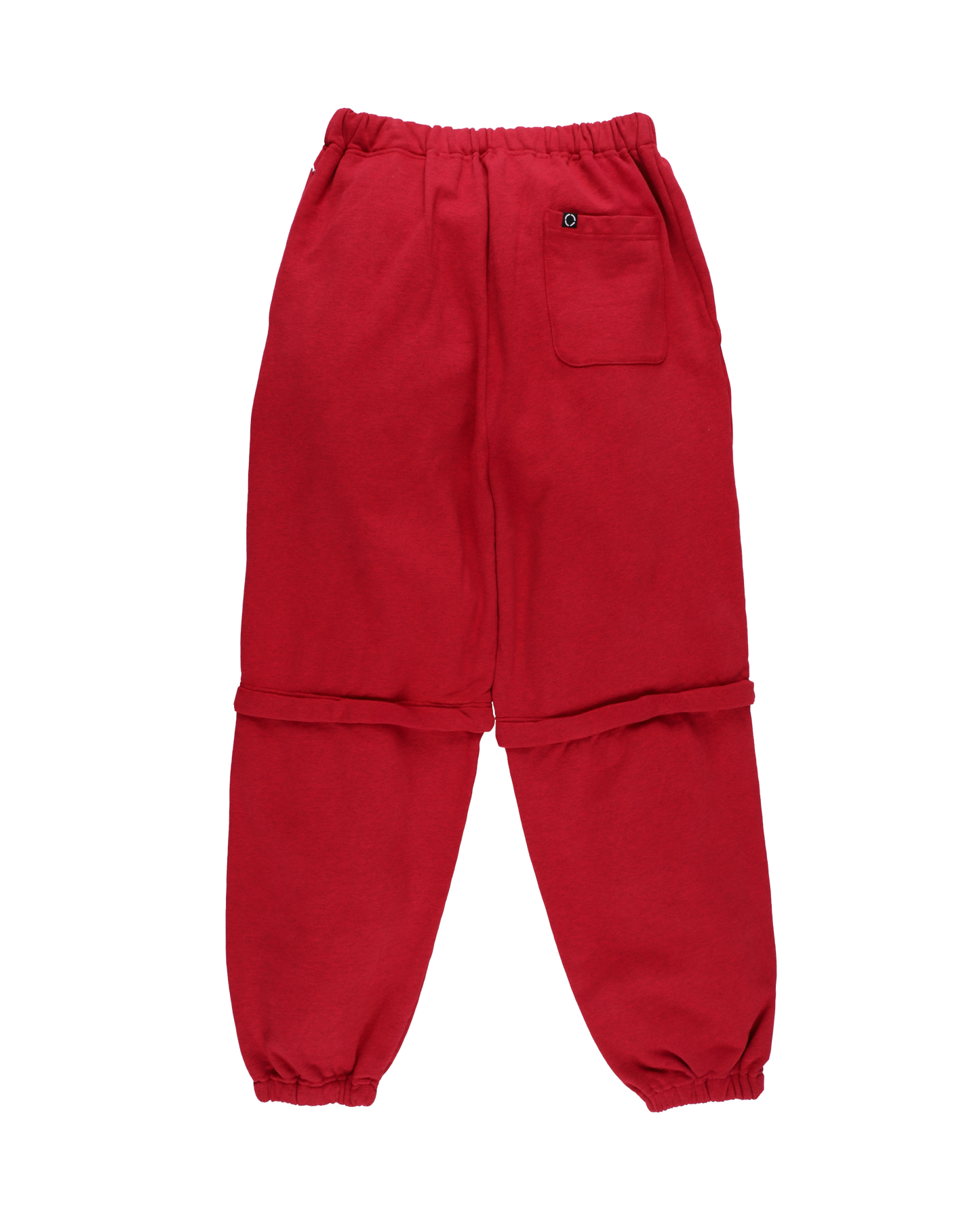 CONVERTIBLE SWEATPANTS RED