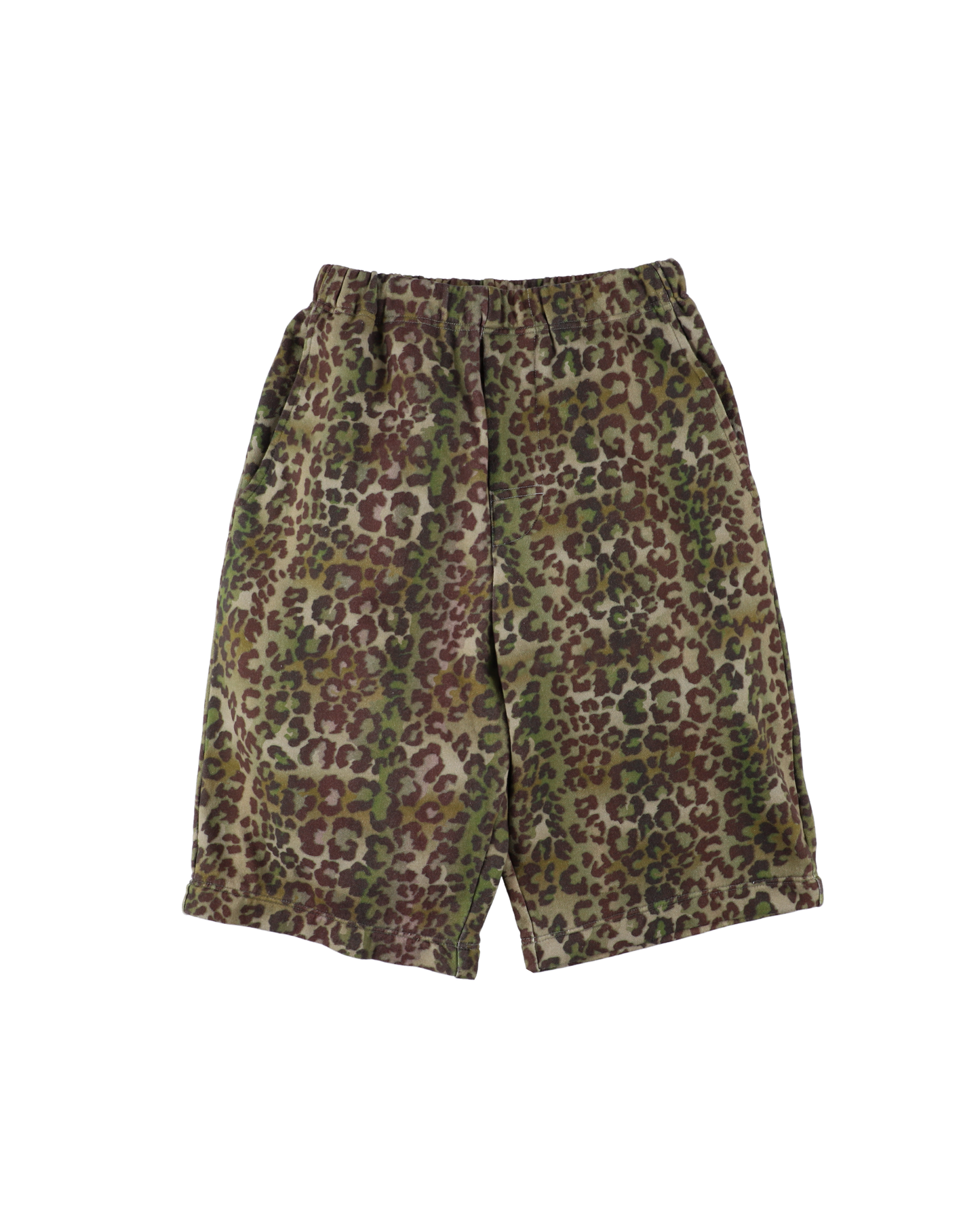 CONVERTIBLE SWEATPANTS LEOPARD