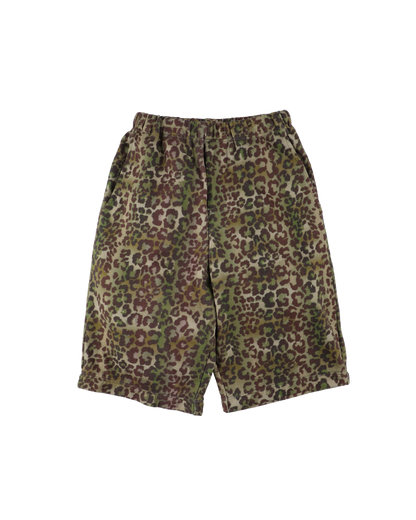 CONVERTIBLE SWEATPANTS LEOPARD