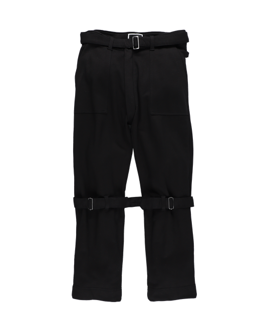 BONDAGE SWEATPANTS BLACK
