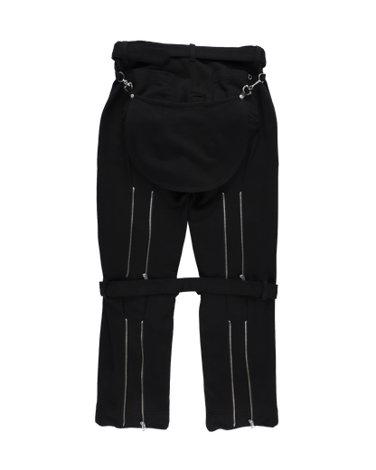 BONDAGE SWEATPANTS BLACK