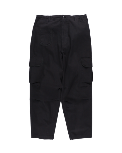 RIPSTOP TRIM PANTS BLACK