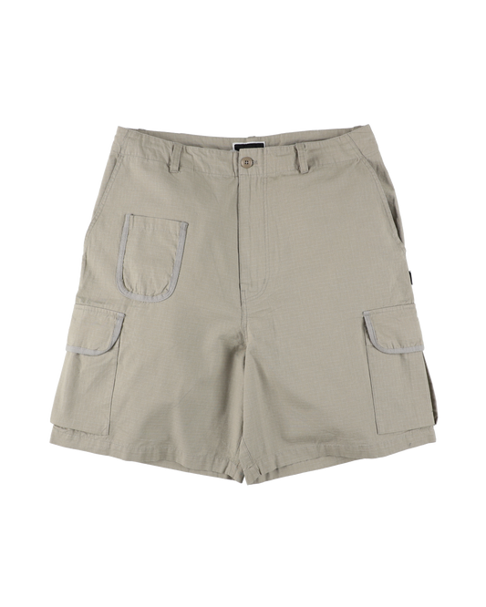 RIPSTOP TRIM SHORTS GREY