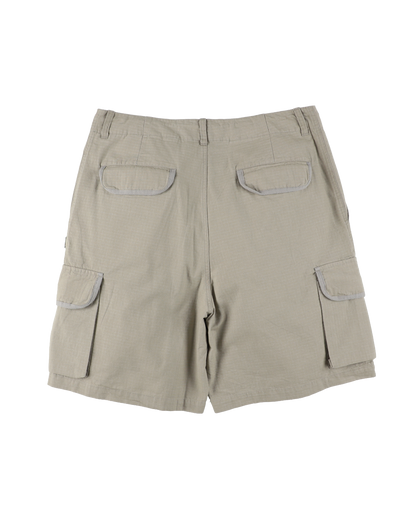 RIPSTOP TRIM SHORTS GREY