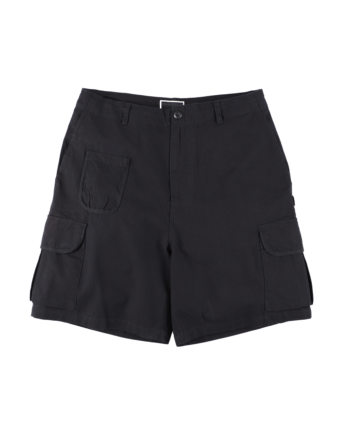 RIPSTOP TRIM SHORTS BLACK