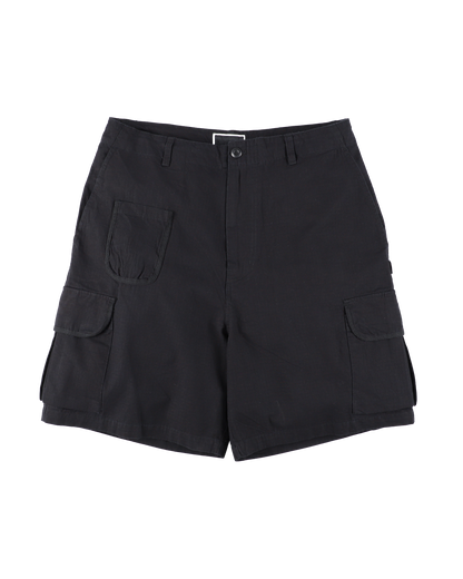 RIPSTOP TRIM SHORTS BLACK