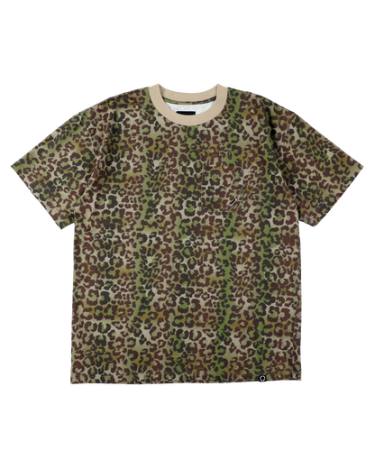 OPTICAL LOOP T-SHIRT LEOPARD