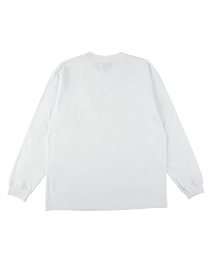 OPTICAL LOOP LS T-SHIRT WHITE