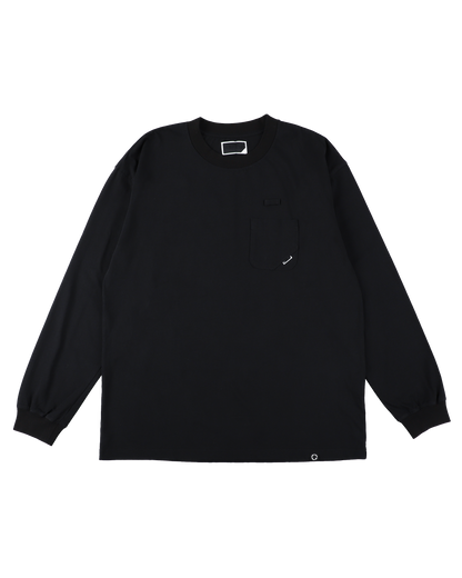 OPTICAL LOOP LS T-SHIRT BLACK