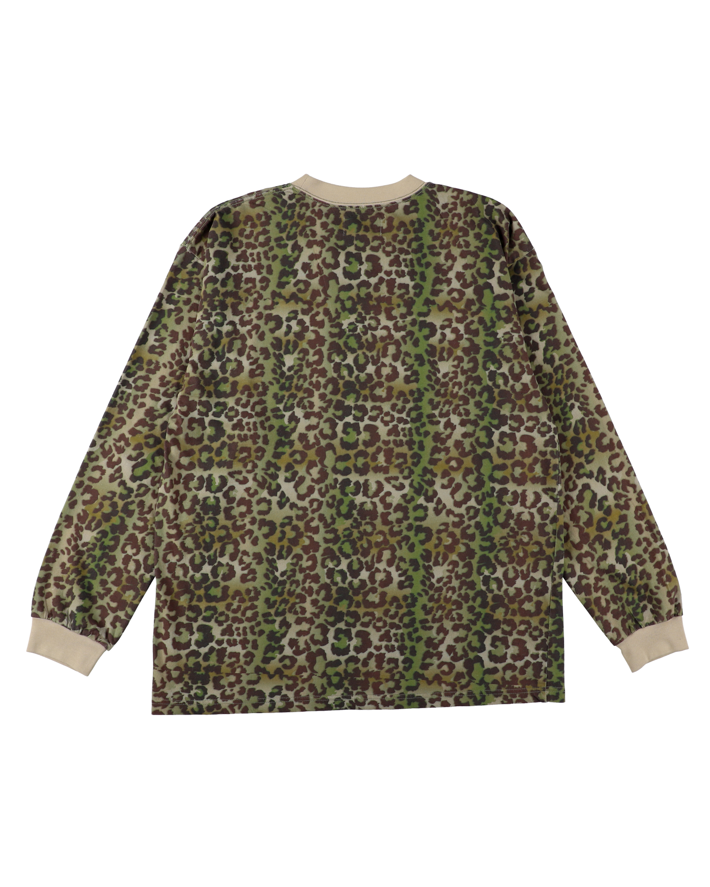 OPTICAL LOOP LS T-SHIRT LEOPARD