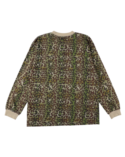 OPTICAL LOOP LS T-SHIRT LEOPARD