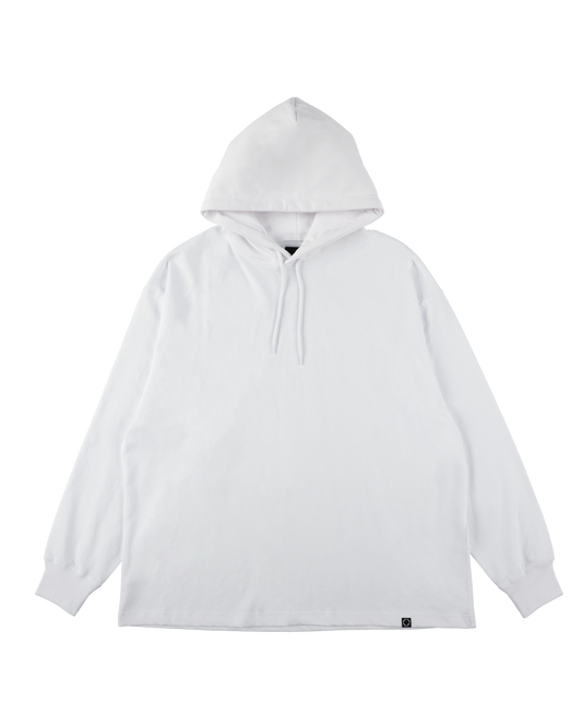 TEE LAYER HOODIE WHITE