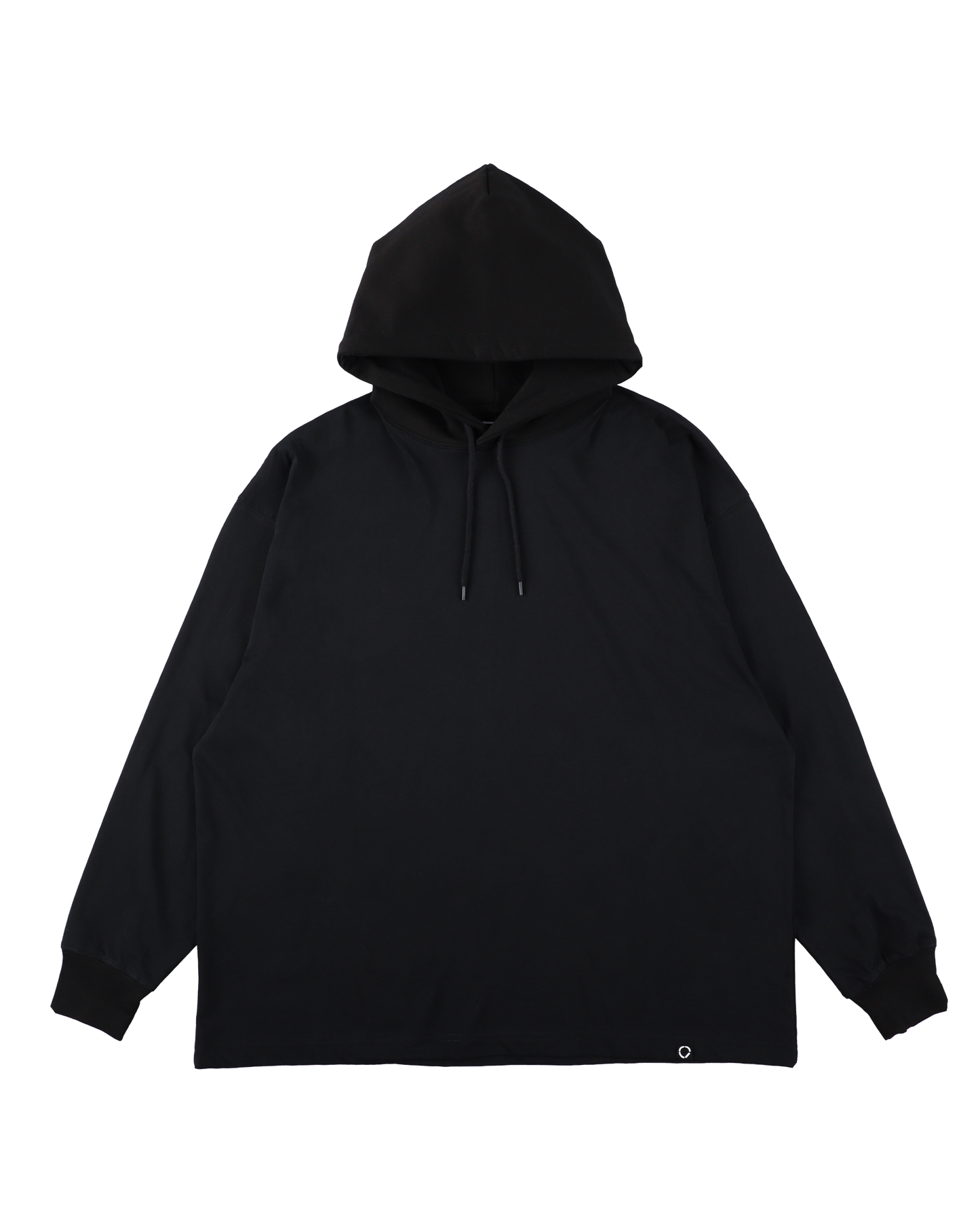 TEE LAYER HOODIE BLACK