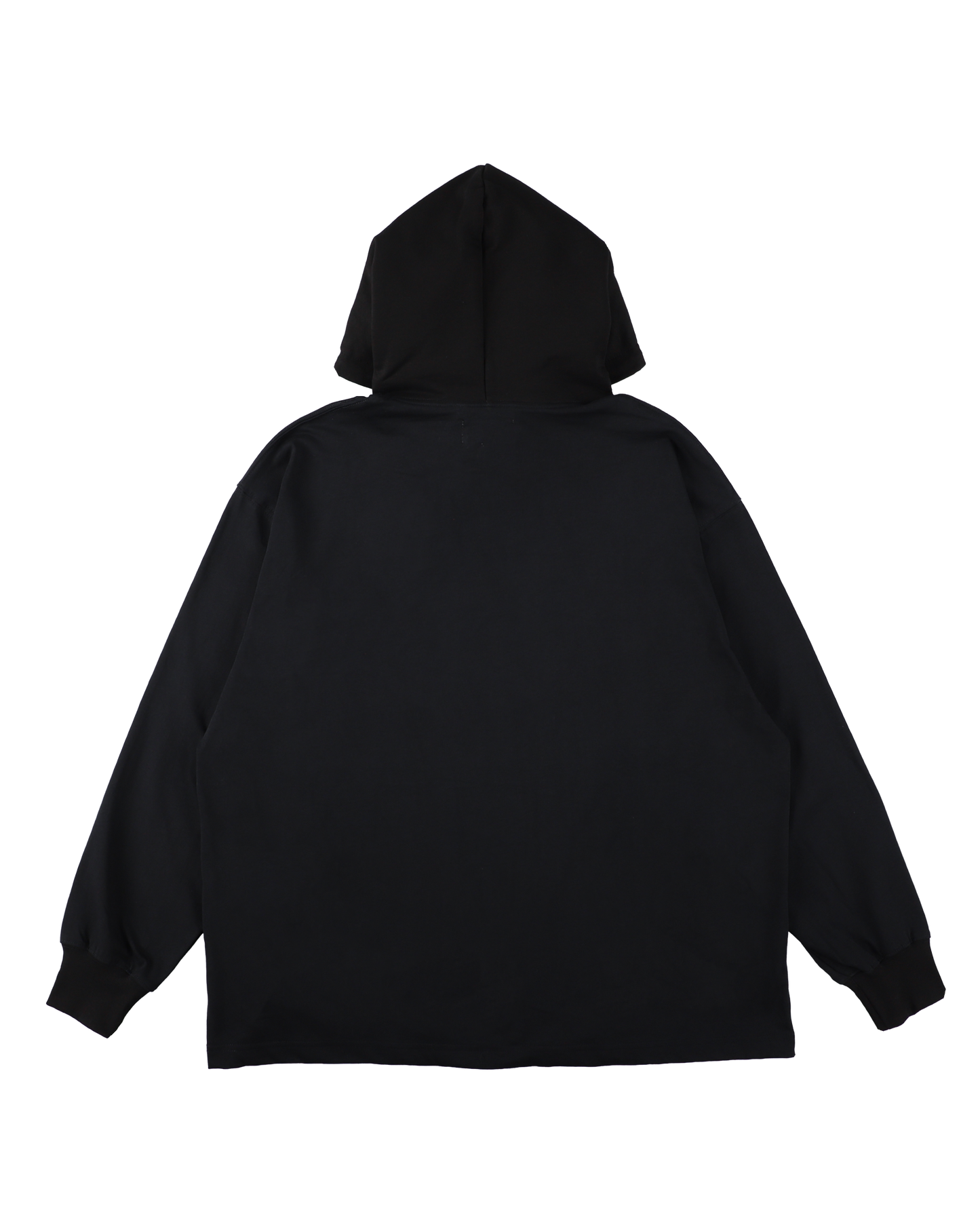 TEE LAYER HOODIE BLACK