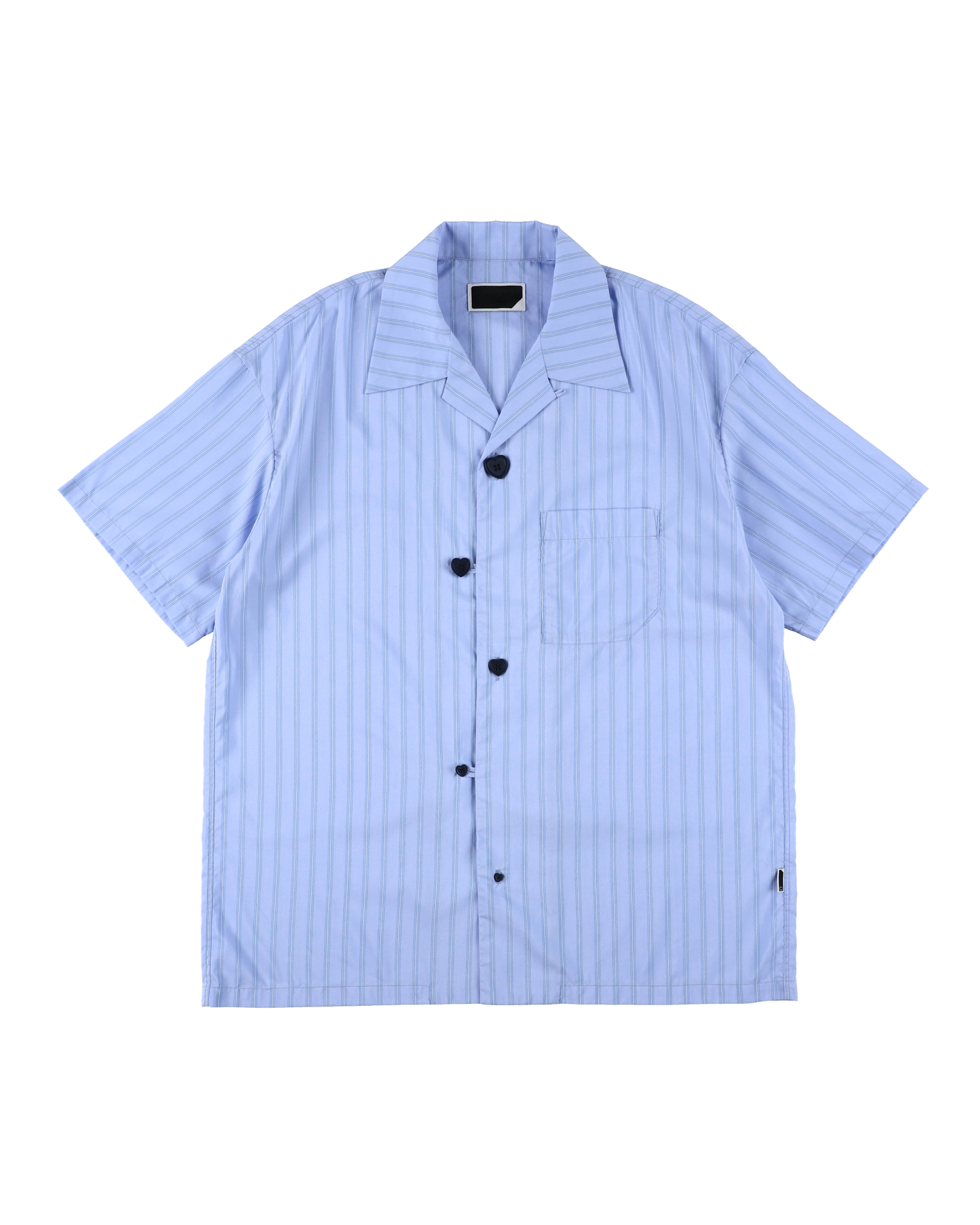 FLOATING HEART SS SHIRT BLUE