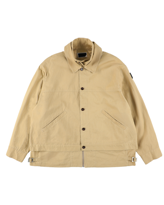 TWILL DOUBLE JACKET BEIGE