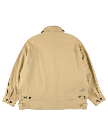 TWILL DOUBLE JACKET BEIGE