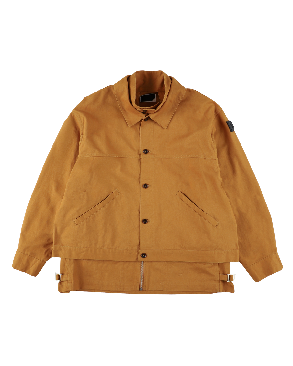 PHINGERIN FOLD BLOUSON HI-TWIL TWILL DOUBLE JACKET LIGHT BROWN 