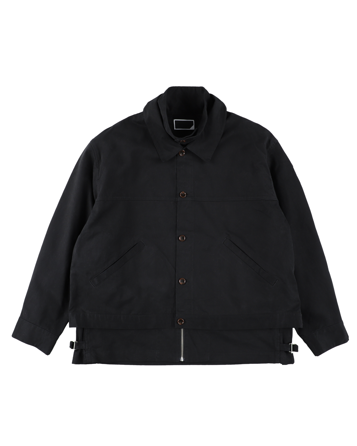 TWILL DOUBLE JACKET BLACK – PHINGERIN