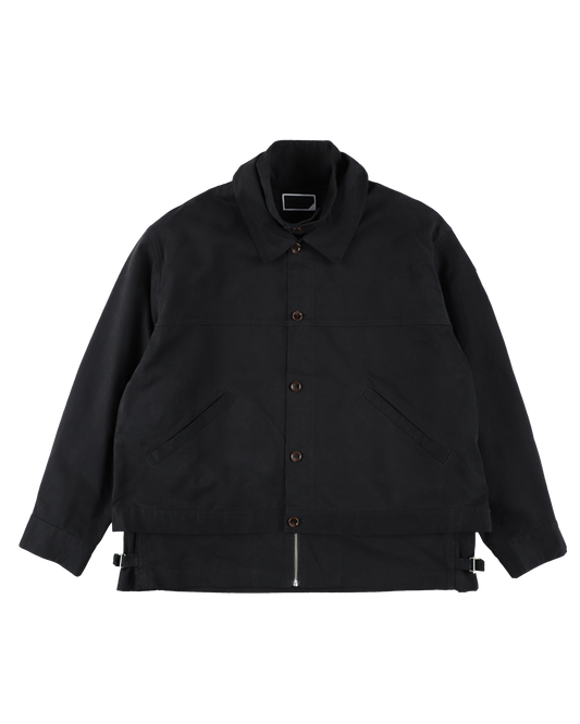 TWILL DOUBLE JACKET LIGHT BLACK