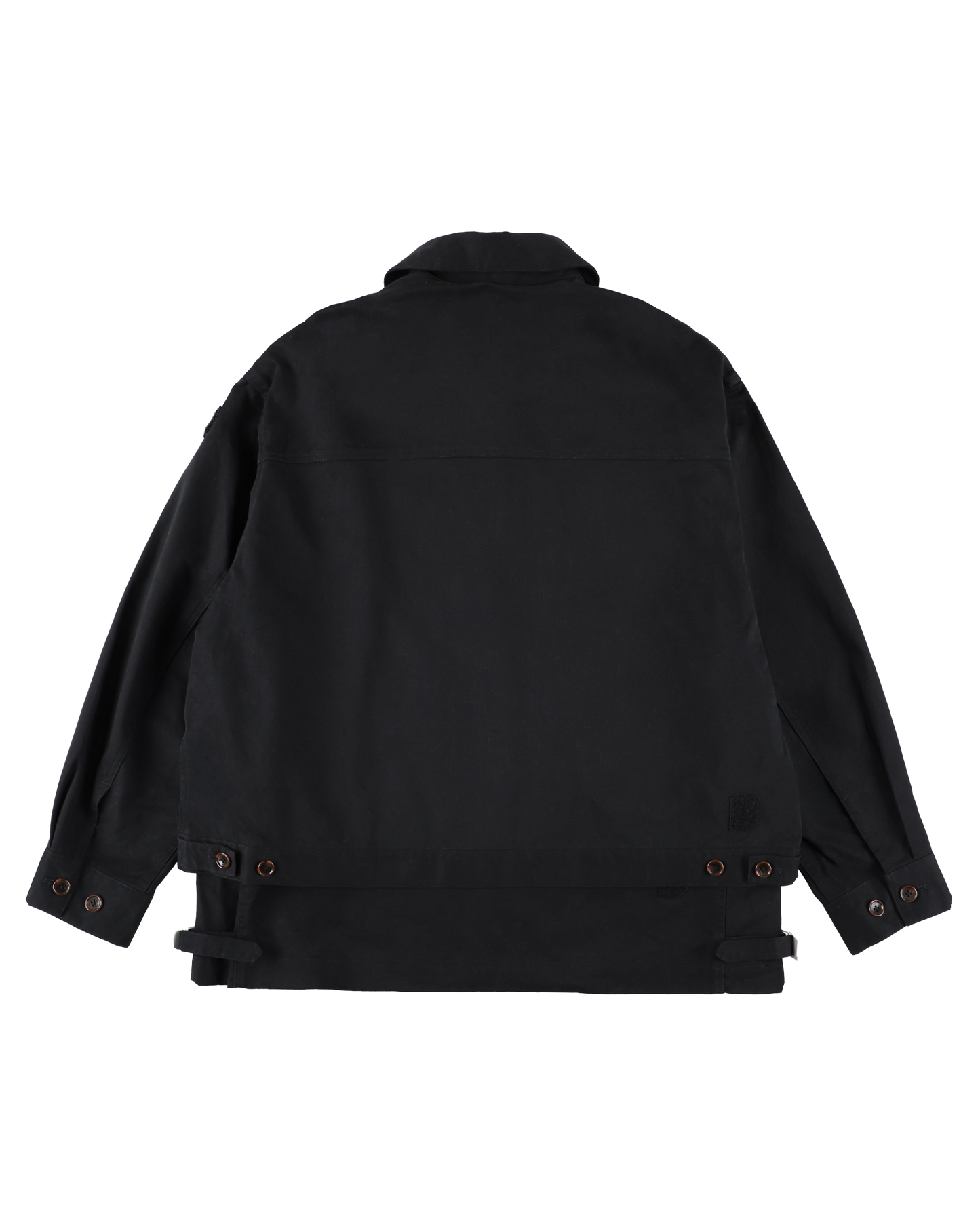 TWILL DOUBLE JACKET LIGHT BLACK