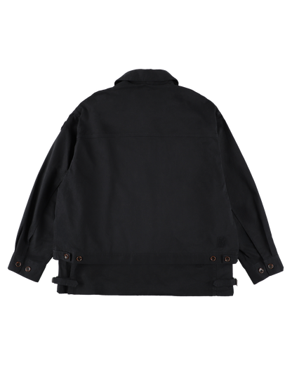 TWILL DOUBLE JACKET LIGHT BLACK