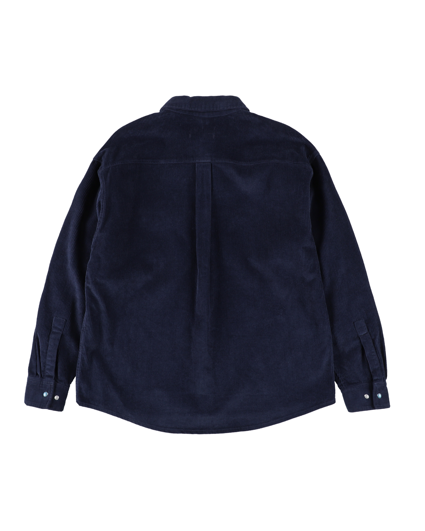 CORDUROY STONE SNAP SHIRT JACKET NAVY