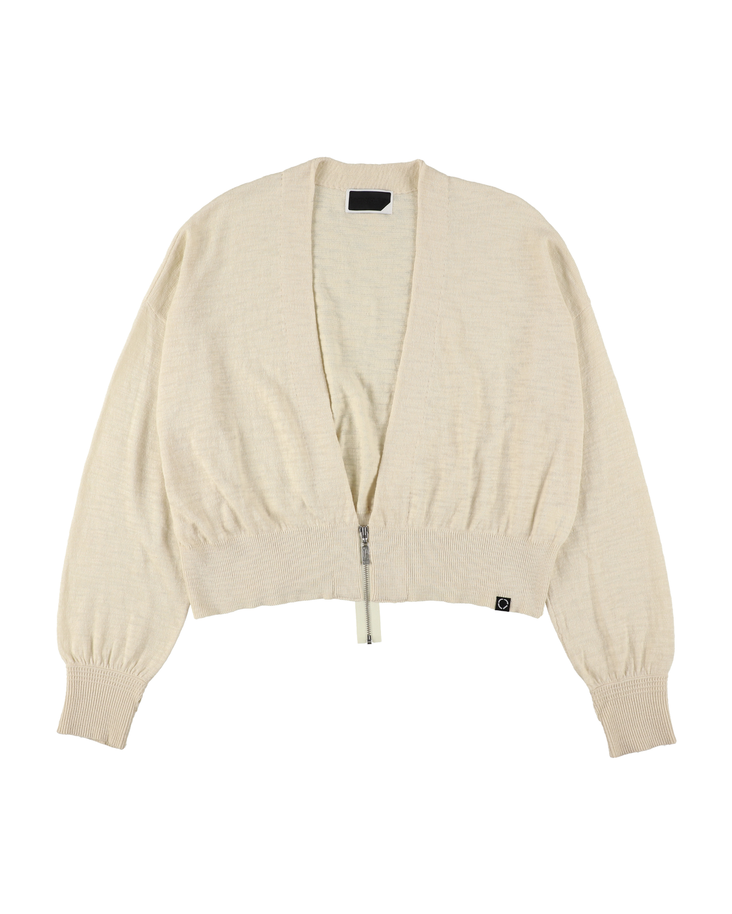 SLAB GAUZE KNIT BOLERO OFF WHITE