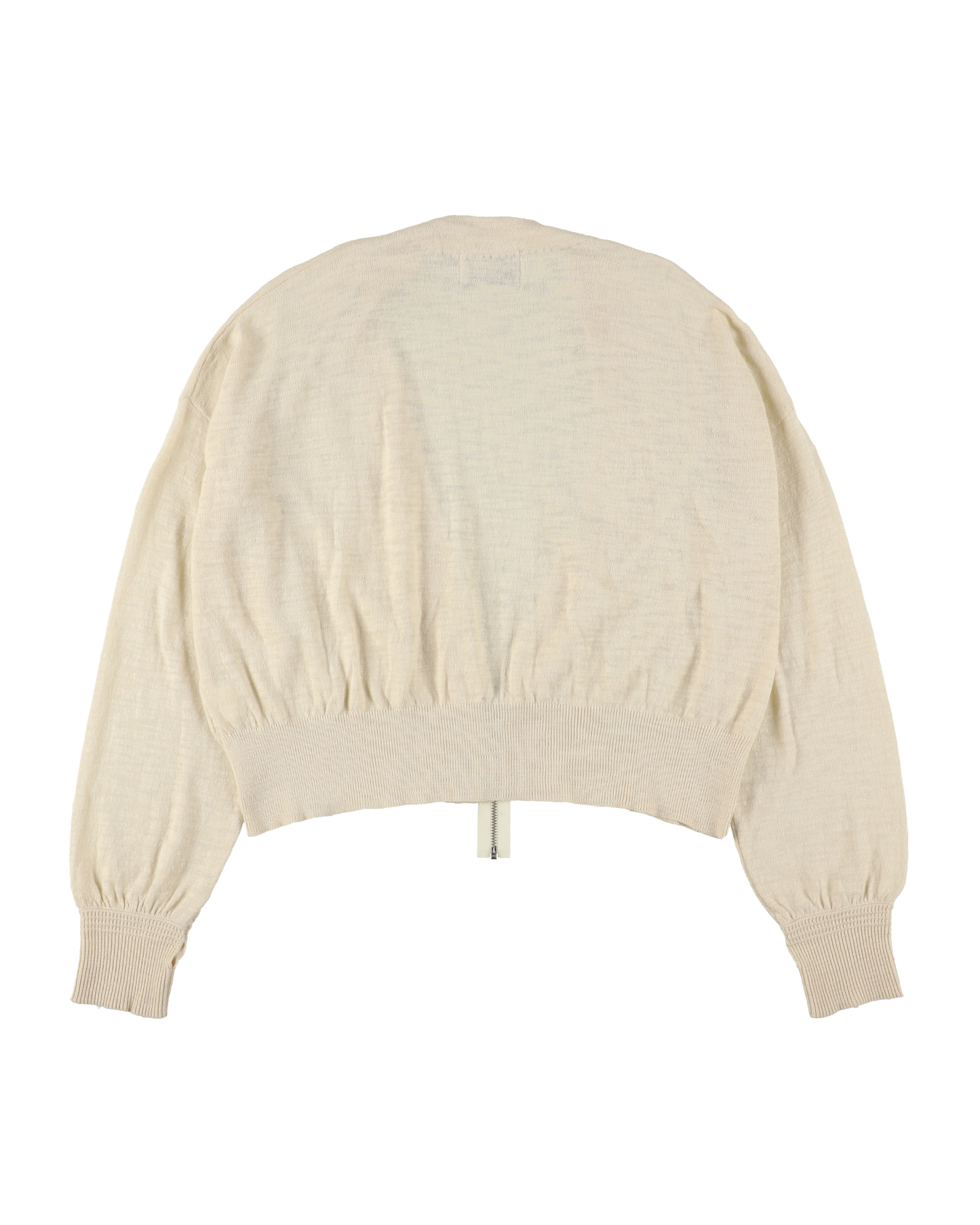 SLAB GAUZE KNIT BOLERO OFF WHITE