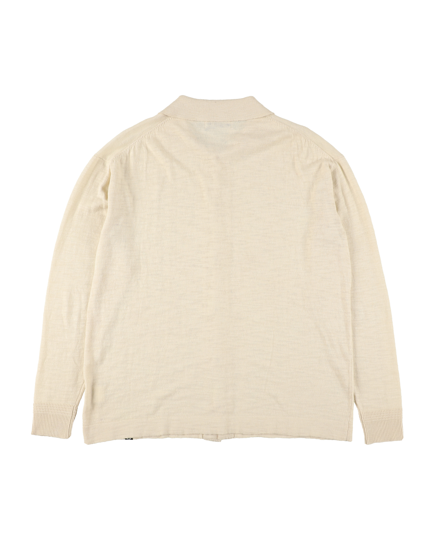 SLAB GAUZE KNIT SHIRT OFF WHITE