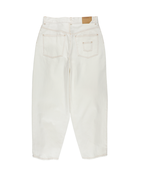 6 POCKET JEANS COLOR WHITE