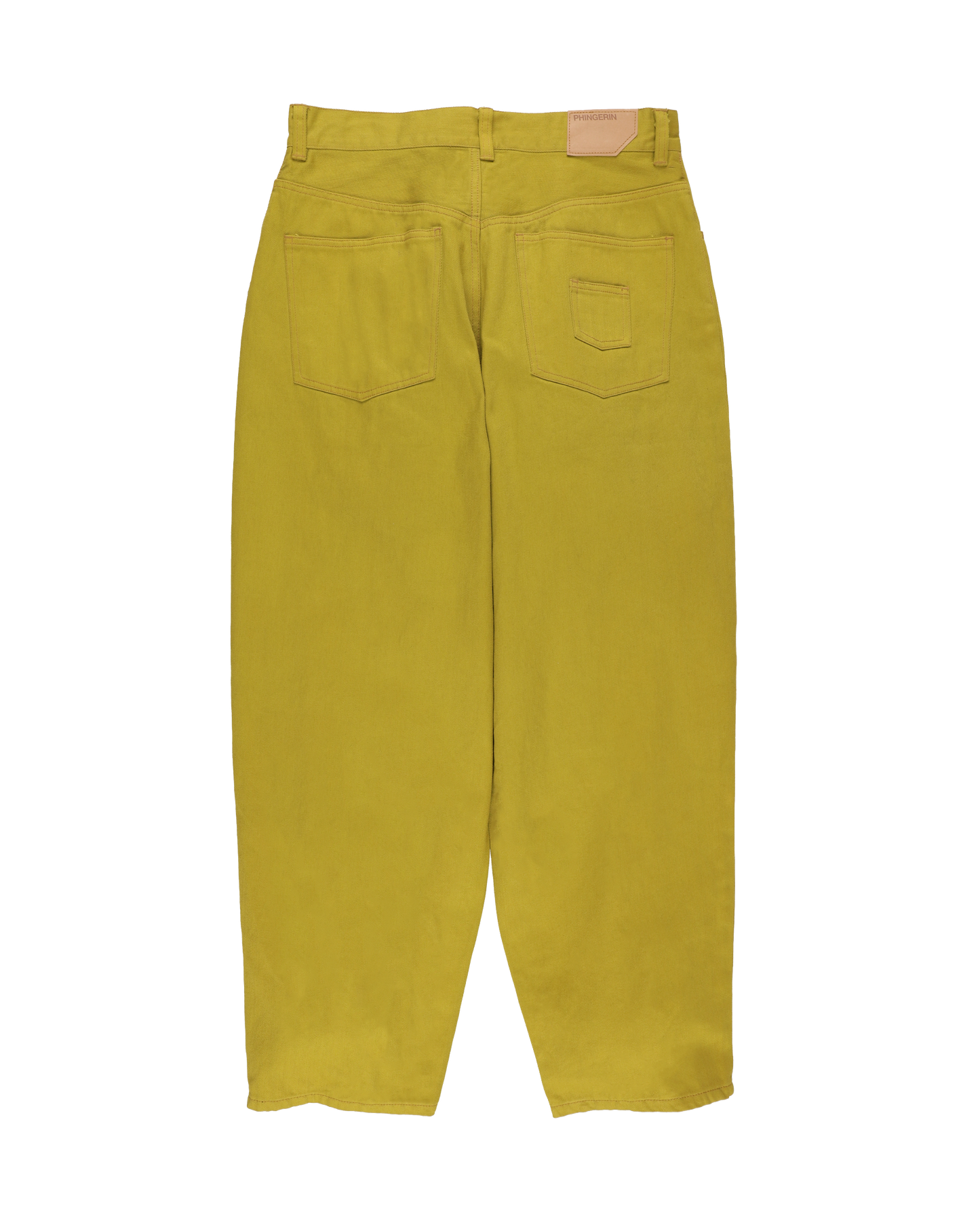 6 POCKET JEANS COLOR LIME GREEN
